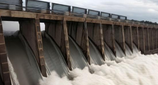 Six Spill Gates Opened in Deduru Oya